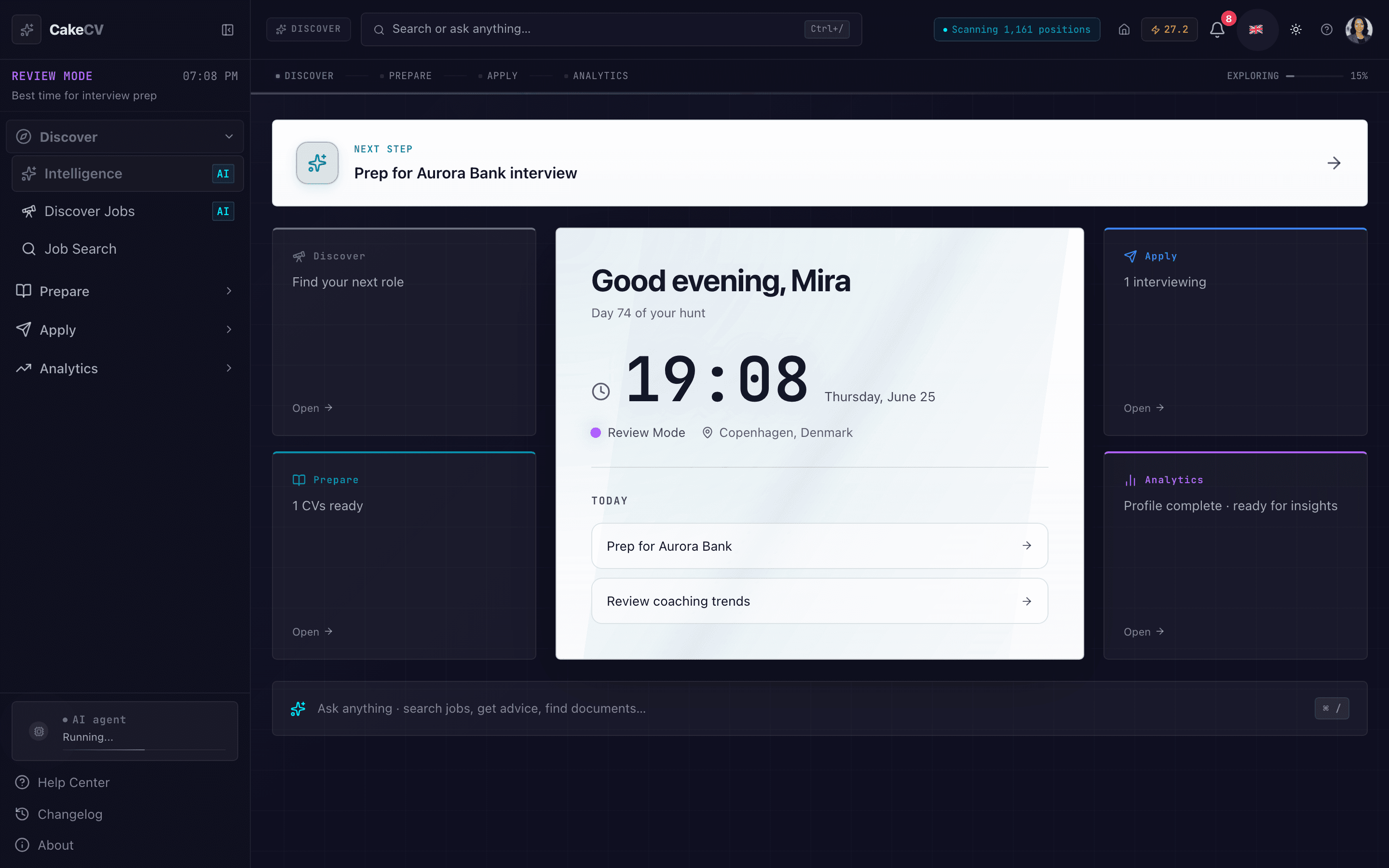 arapia dashboard